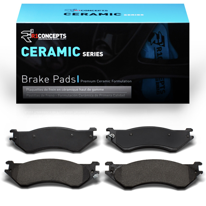 Dodge Ram 1500 Brake Pads - Front - R1 Concepts - Ceramic - `97-`04